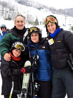 Zweig Family - January 2006, Skiing in Canada.